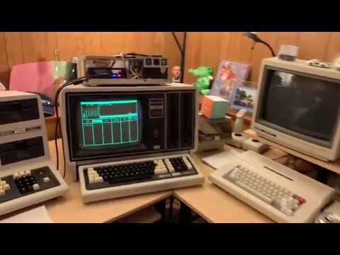 TRS-80 Model 16 - TRSDOS and XENIX Demo