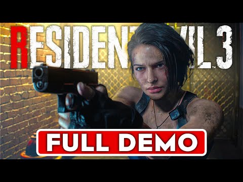 RESIDENT EVIL 3 REMAKE Gameplay Walkthrough Part 1 FULL DEMO [1080p HD 60FPS Xbox One] No Commentary