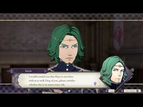 Fire Emblem Three Houses - Chapter 1: Seteth Argues To Rhea About Byleth "They Have My Trust" (2019)