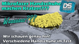 Auto Waschhandschuh zerkratzt Lack? Mikrofaser erzeugt Kratzer? Wir testen es genau! Teil 1