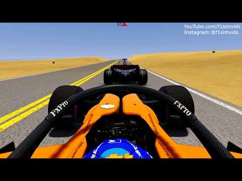 F1 2018 vs F1 2007 Drag Race