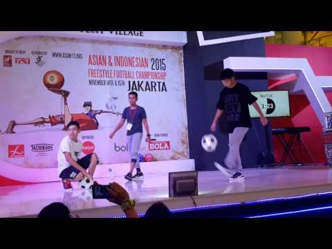 AFFC 2015 Jakarta | TOP 32 - Achiko Dash (singapore) vs Ku-TA (japan)