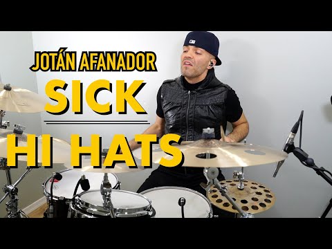 Sabian Sick Hi Hats JOTAN AFANADOR #sabian #sickhihat #drums