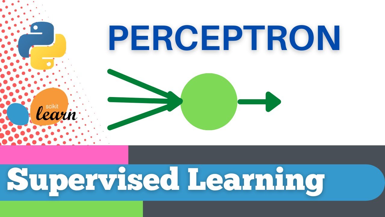 #49: Scikit-learn 46:Supervised Learning 24: Perceptron