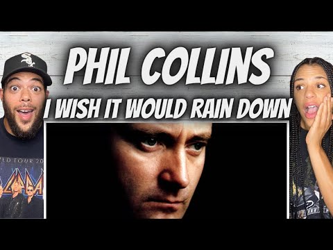 CRAZY VOCALS!| FIRST TIME HEARING Phil Collins - I Wish It Would Rain Down REACTION
