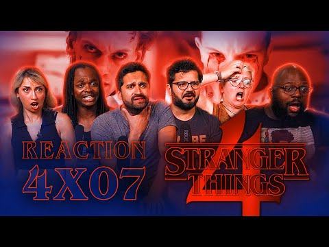 Stranger Things - 4x7 Chapter Seven: The Massacre at Hawkins Lab - Group Reaction