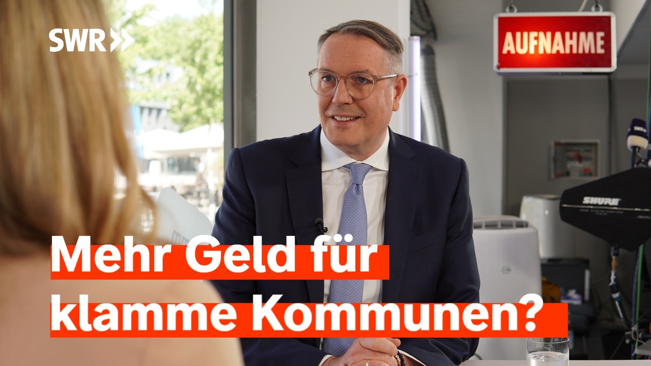 Alexander Schweitzer (SPD Rheinland-Pfalz) im Sommerinterview | SWR Aktuell