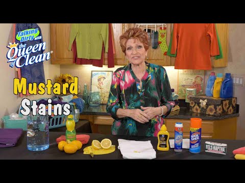 How To REMOVE MUSTARD STAINS