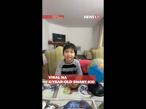 4-year-old smart kid na si Matty, kinagigiliwan online