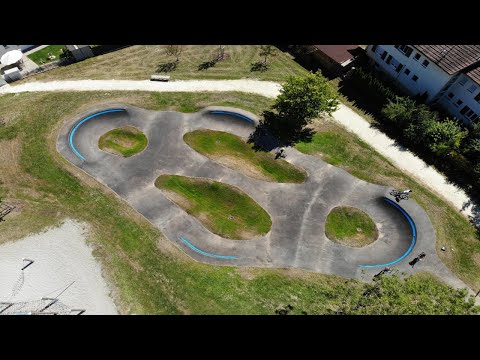 Pumptrack Niederstotzingen - Bau und Testride
