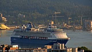 🔴 LIVE Celebrity Summit Cruise Ship | Vancouver, BC | Canada Place  | Alaska Cruise Season | May 22