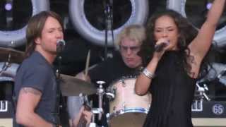 Keith Urban &amp; Alicia Keys - Gimme Shelter - Live Earth in New York 7-7-2007