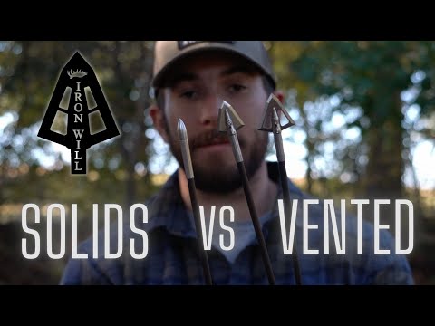 Ironwill Broadheads | Solid vs Vented | A Noise Comparison