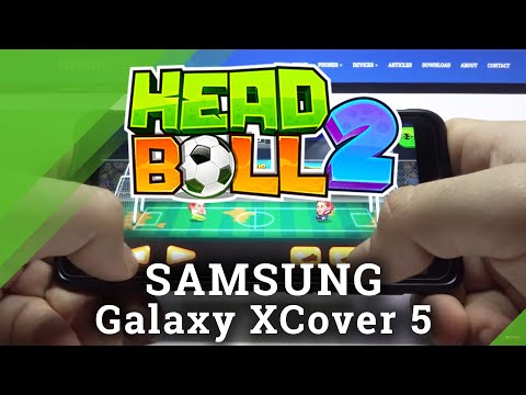 Head Ball 2 Game Test on SAMSUNG Galaxy XCover 5 – Gameplay / Performance Checkup