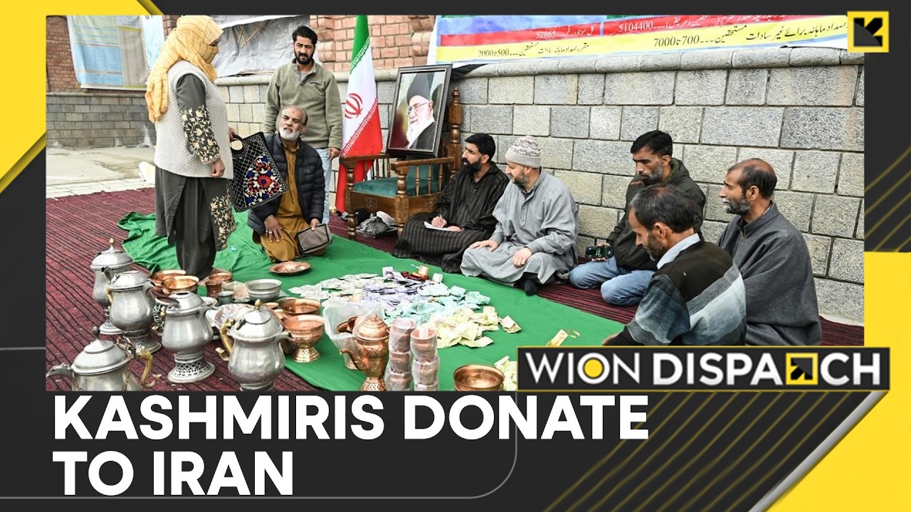 Kashmiris Participate in Humanitarian Donation Estimated To Reach $500 Crore To Support Iran | WION