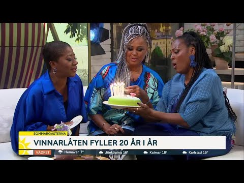 ”Vi är så glada och uppe i oss själva” – Afro-Dite är tillbaka med … | Nyhetsmorgon | TV4 & TV4 Play