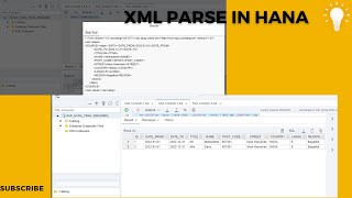 SAP HANA XML DATA PARSING