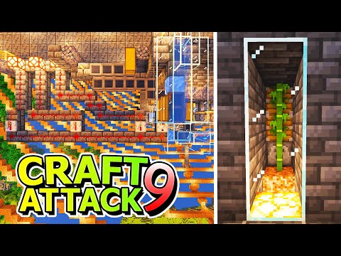 Die Technik des Planeten! High Speed Bambus Treibstoff! - Minecraft Craft Attack 9 #44