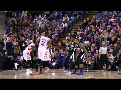 James Harden Erupts for 44 Points in OT Win vs. Kings