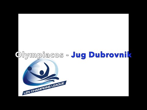 Water-Polo : Ligue des Champions 2023-2024 - Olympiacos - Jug Dubrovnik (Les buts) - J1 - Groupe B