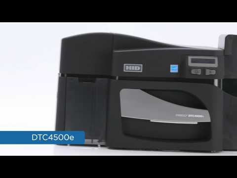 Fargo DTC4500E ID Card Printer