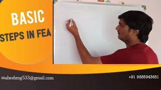 Basic Steps in the Finite Element Analysis | Basics Procedure of FEM | Finite Element Formulation