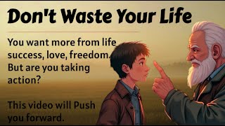 Don't Waste Your Life || Learn English Through Motivation 🔥 || Graded Reader || Listening Practice✅️