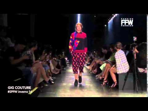 Daniel Lenhardt  para GIG Couture - SPFW Inverno 2016