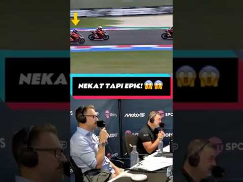 Manuver Nekat Veda Ega Viral! Komentator Bikin Geleng-Geleng Kepala! #VedaEgaPratama #MotoGP #Moto3