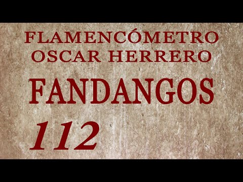 Metrónomo Flamenco - Fandangos 112 - Flamencómetro Oscar Herrero