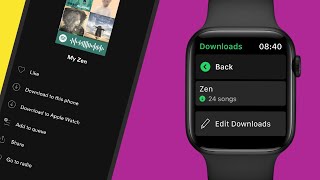 Spotify finally allows offline playback in Apple Watch