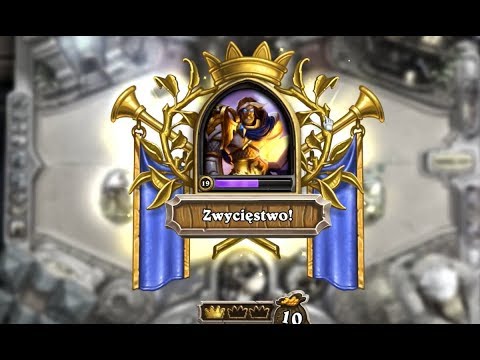 Hearthstone PL - Uther Lightbringer Gameplay PL