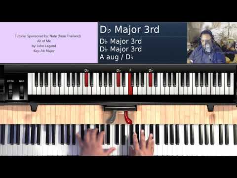 All of Me (by John Legend) - Piano Tutorial