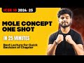 Mole Concept One Shot In 25 Minutes ICSE Class 10 2025 One Shot Pranay Mishra