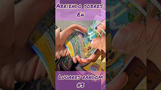 abriendo sobres en lugares random #3 - Pokémon héroes ascendentes #pokemon  #pokemontcg