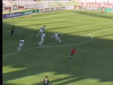 Goles Elche 0 Xerez 1 temporada 2008 2009