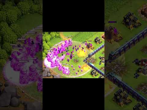 Furnace And Bat Spell Attack 😱🔥|| Clash of Clans || #clashofclans #coc #games #gaming #shorts