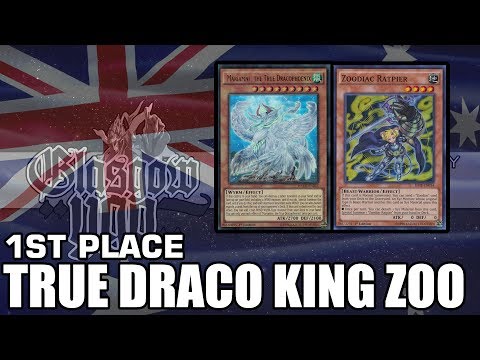 55 Card True King Draco Zoo Top 8 Nowra, Australia Regionals Profile by Bohdan Temnyk!