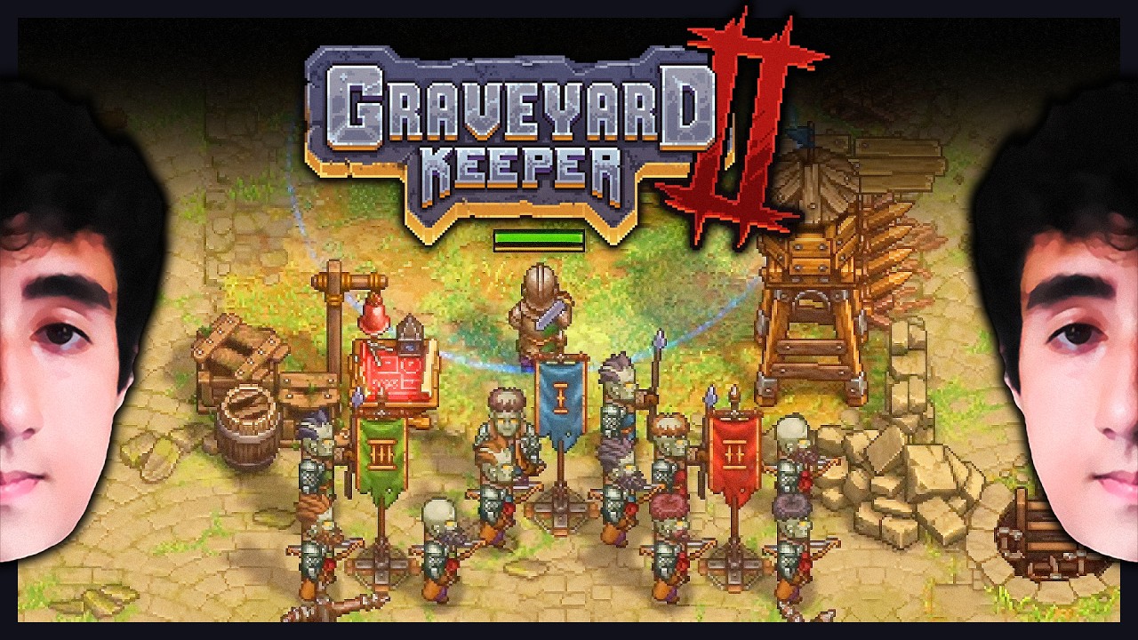 NOSSOS ZUMBIS ESTÃO BONS | Graveyard Keeper 2 - #9