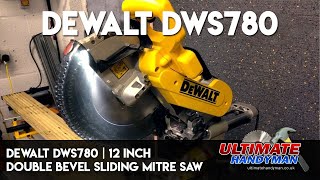 Dewalt DWS780 | 12 inch double bevel sliding mitre saw