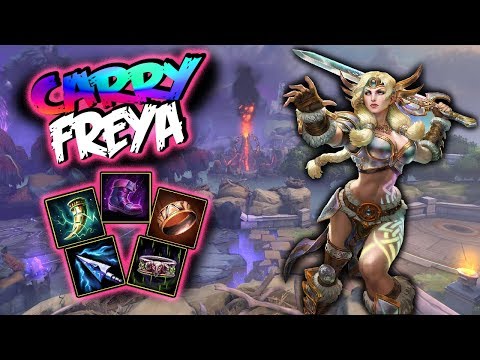 Smite | Freya Build And Guide - Shes Just Broken! | Smite Season 5 Gameplay