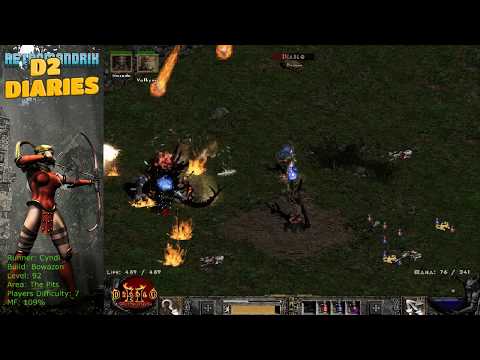 Diablo 2 Single Player with PlugY Mod - D2 Diaries: Bowazon - Bowazon VS Diablo Clone