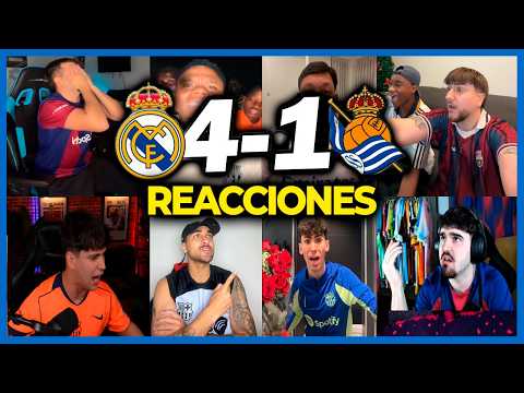 The best reactions and tears from Barcelona fans to Real Madrid's victory over Real Sociedad in L...