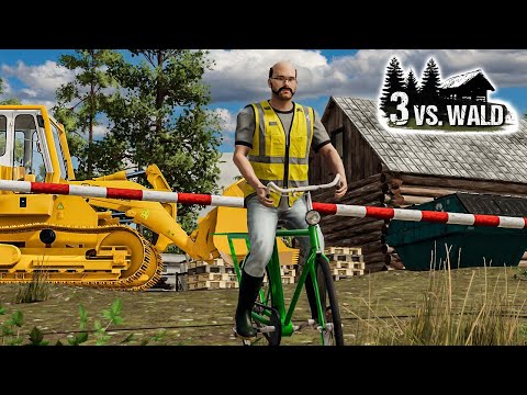 LS22 3 vs. Wald #10: SCHWÄBISCHER Waldschützer auf unserem Grundstück -Farming Simulator 22 Platinum