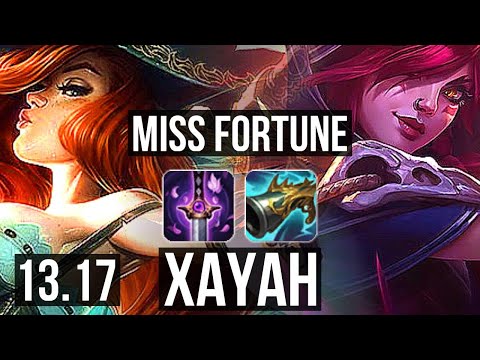 MF & Nautilus vs XAYAH & Rakan (ADC) | Rank 1 MF, 8/3/12, Rank 24 | TR Challenger | 13.17