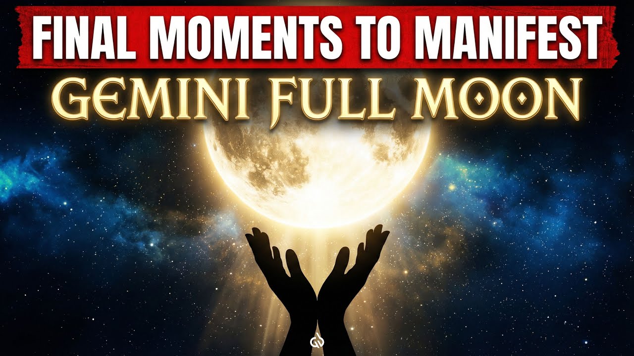 Final Moments to Manifest: Full Moon Portal Closes in a Few Hours