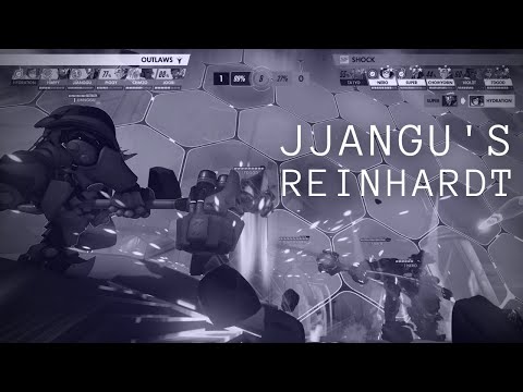 JJANGU'S Reinhardt POV - Hostoun Outlaws vs SF Shock (Overwatch League Season 4)