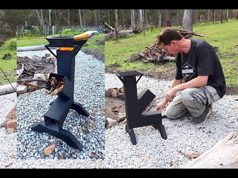 DIY Powerful K Style Rocket Stove - Forme Industrious