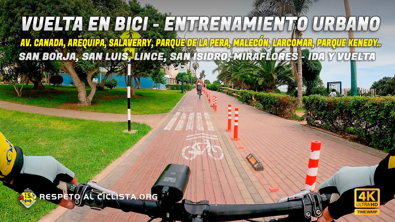 Vuelta en Bici - Segundo Entrenamiento urbano en bicicleta 2023