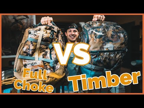 SITKA Gear Full Choke Pack VS TIMBER Pack ( Best blind bag for duck hunting?)